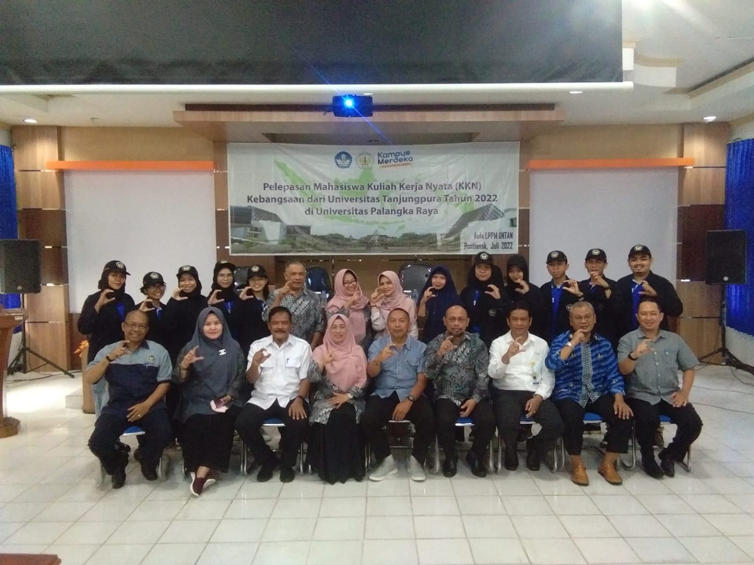 10 mahasiswa UNTAN Ikuti KKN kebangsaan 2022