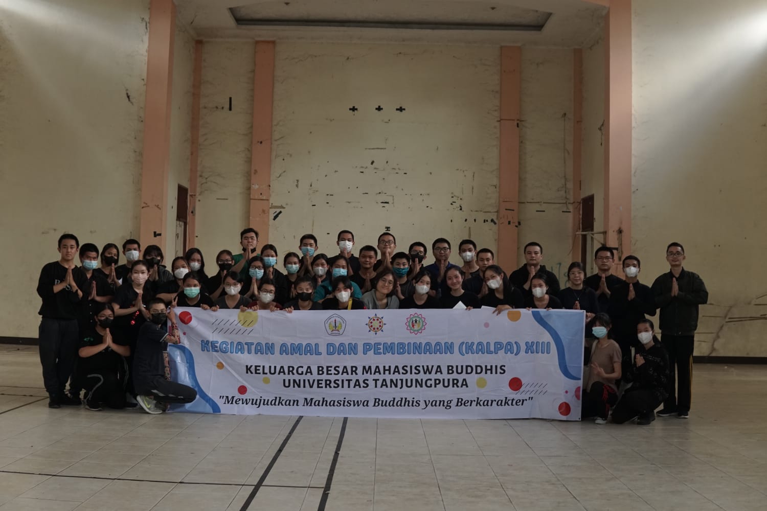 Kegiatan Amal dan Pembinaan XIII KBMB UNTAN Menyambut Mahasiswa Baru