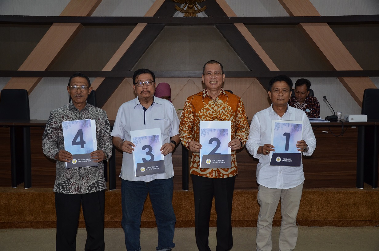 Nomor Urut Calon Rektor Untan Periode 2023-2027
