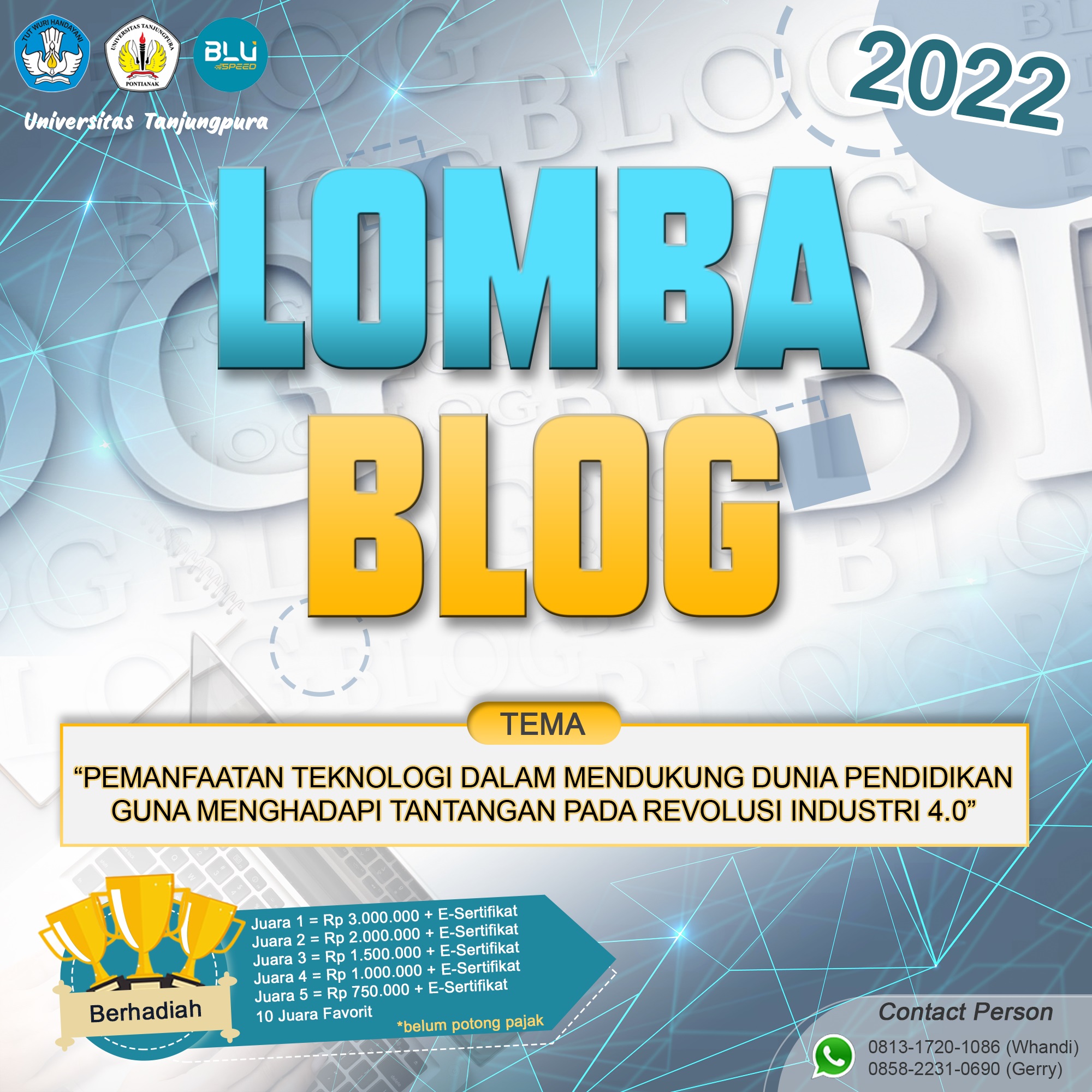 lomba blog untan 2022