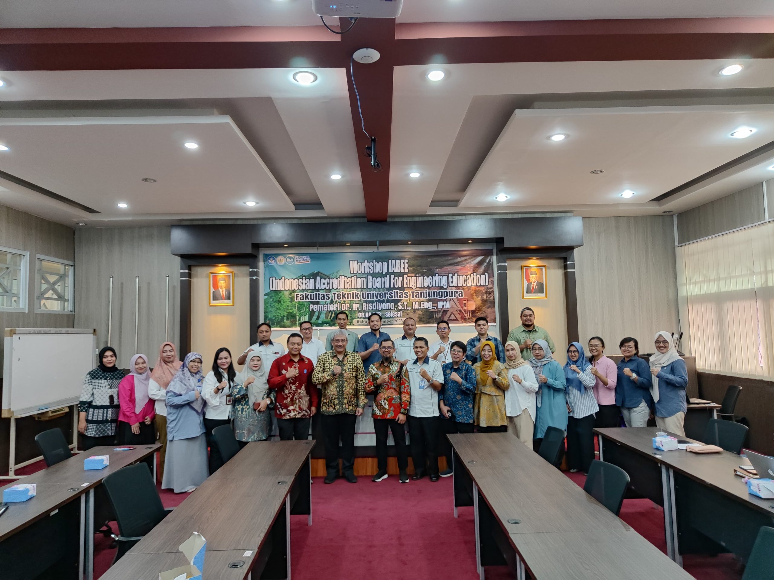 Gelar Workshop IABEE, Fakultas Teknik UNTAN Hadirkan Ketua BKS-TM Indonesia